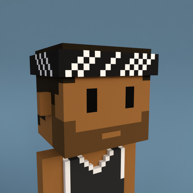 Meebit #3230 — Portrait