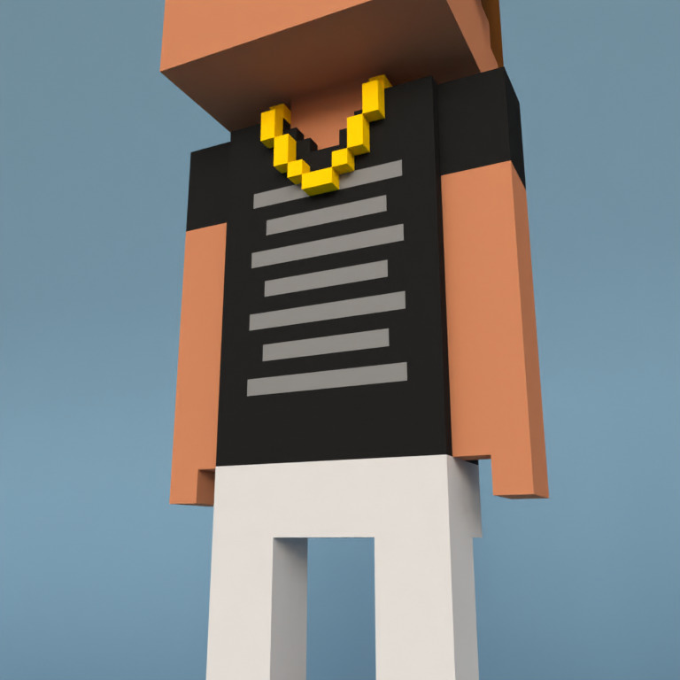Meebit #3233 — Outfit