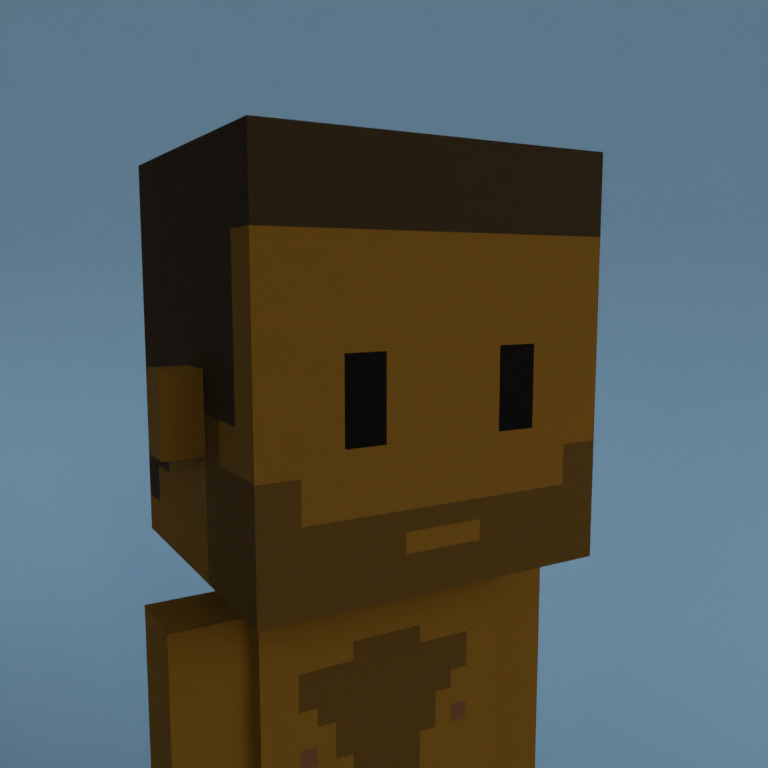 Meebit #3238 — Portrait