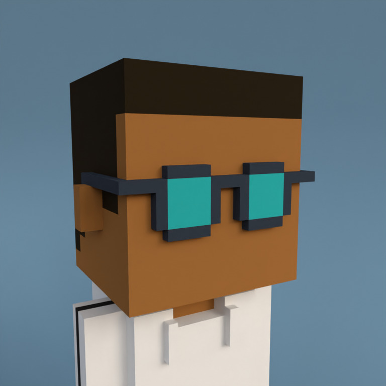 Meebit #3243 — Portrait