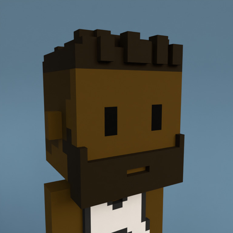 Meebit #3244 — Portrait