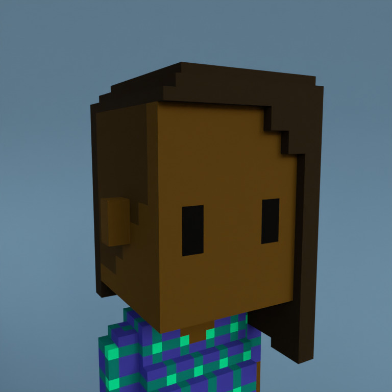 Meebit #3250 — Portrait