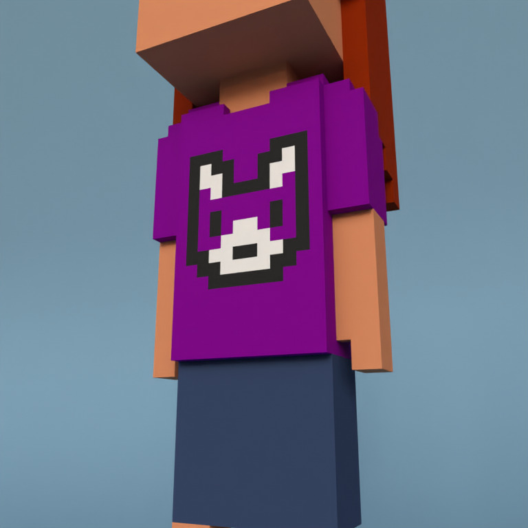 Meebit #3256 — Outfit