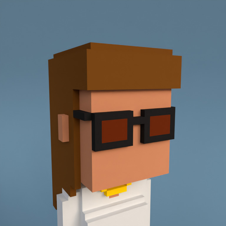 Meebit #3284 — Portrait