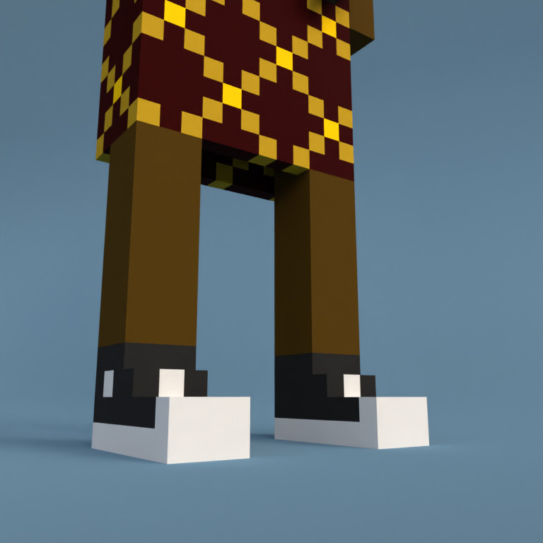 Meebit #3291 — Shoes