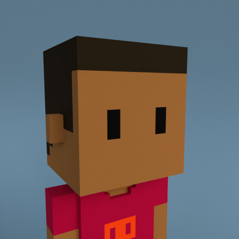 Meebit #3295 — Portrait