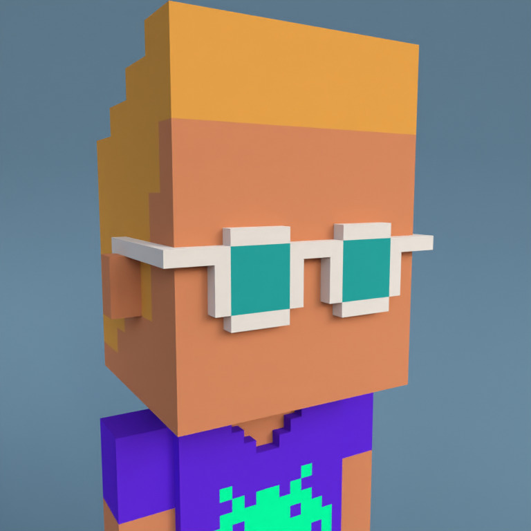 Meebit #3297 — Portrait