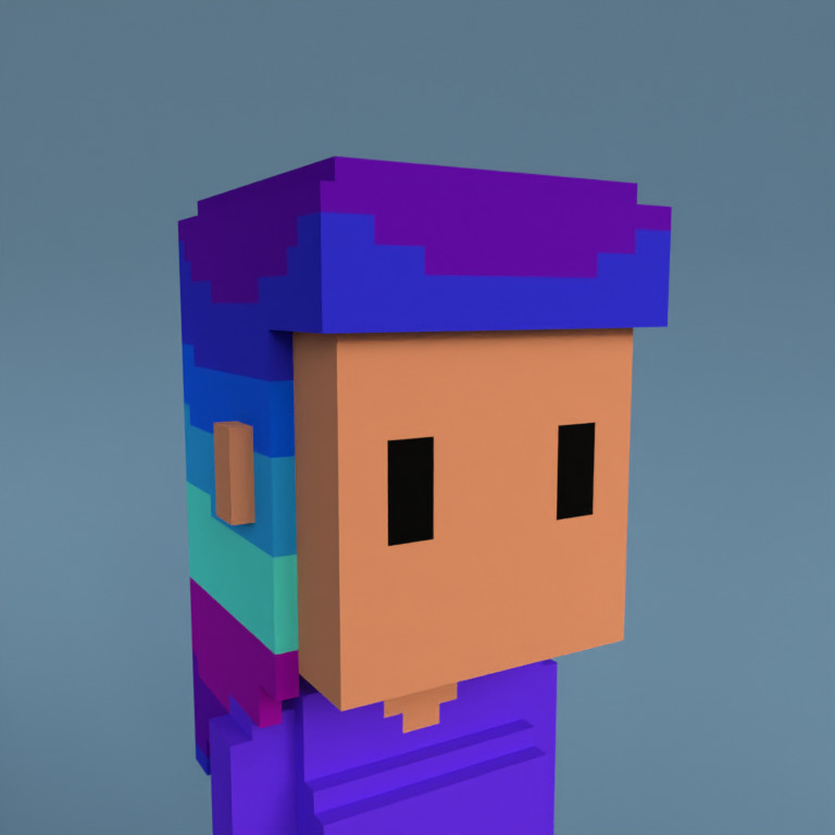 Meebit #3300 — Portrait