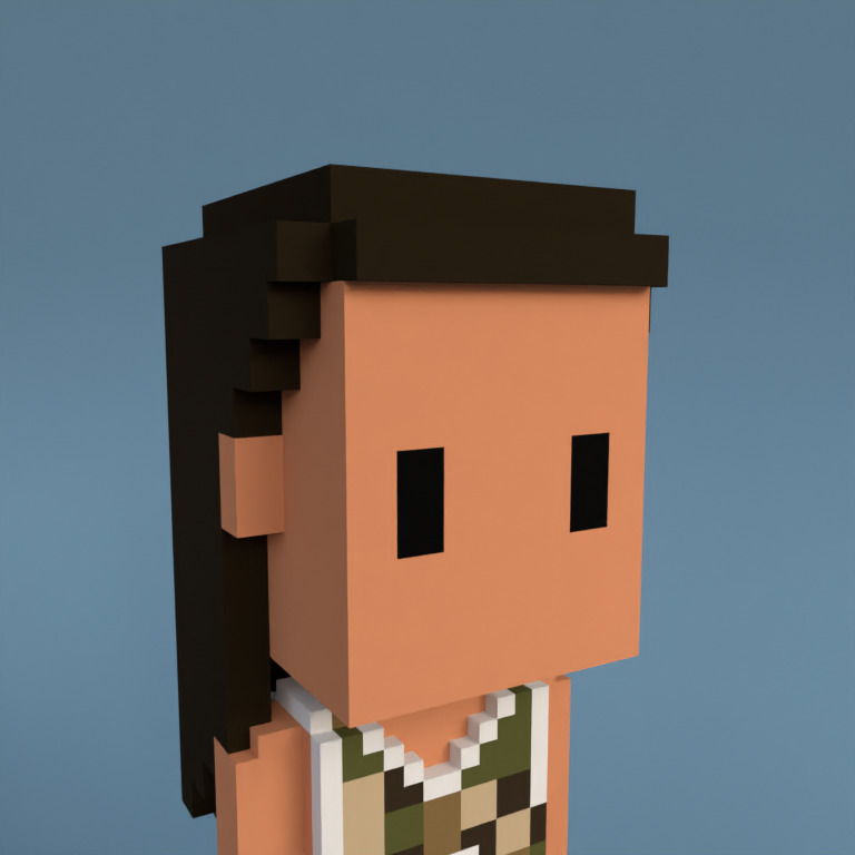 Meebit #3301 — Portrait