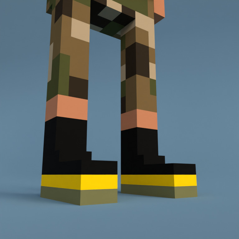 Meebit #3301 — Shoes