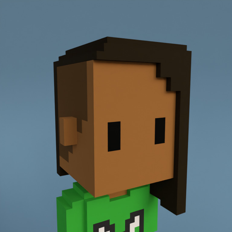 Meebit #3302 — Portrait