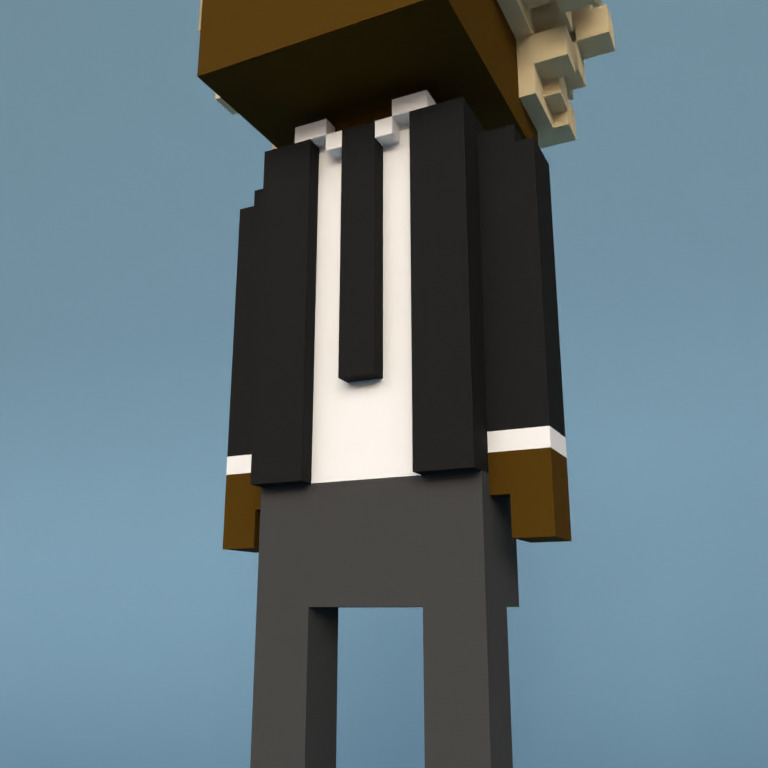 Meebit #3303 — Outfit