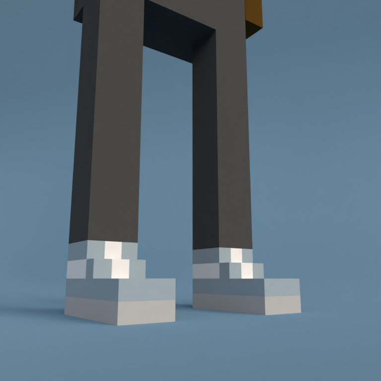 Meebit #3303 — Shoes