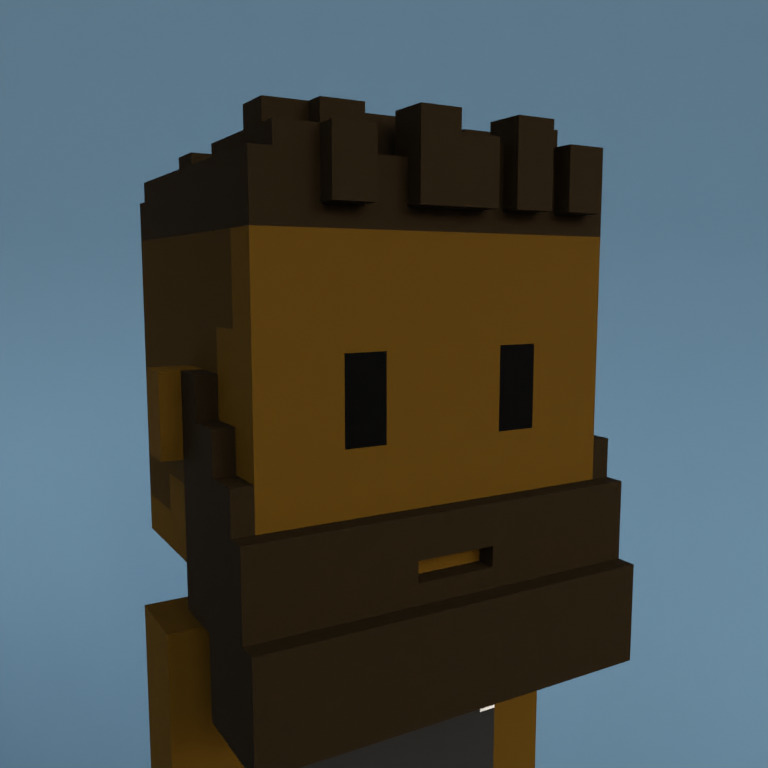 Meebit #3312 — Portrait