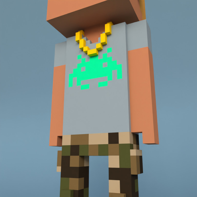 Meebit #3323 — Outfit