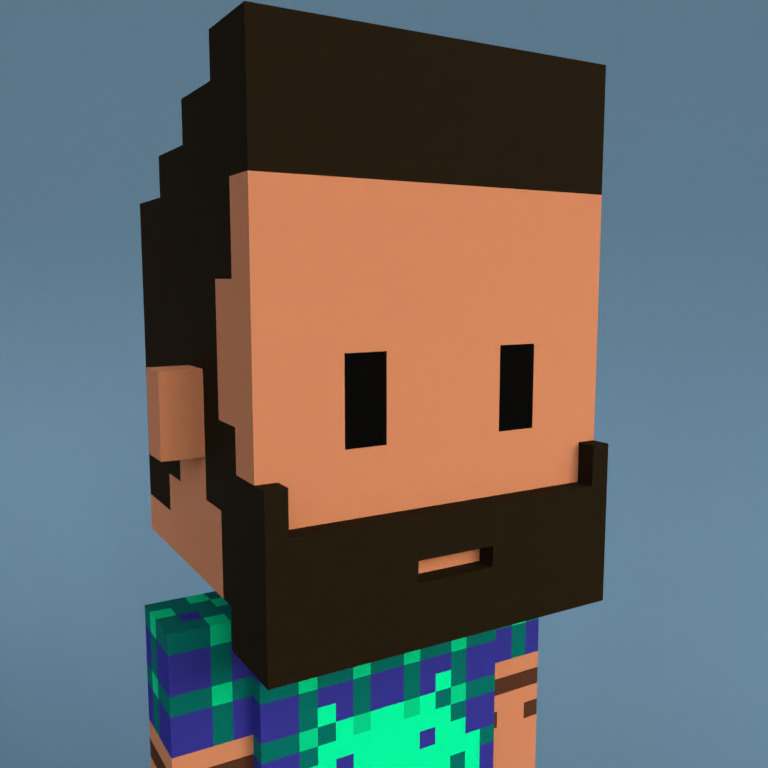 Meebit #3327 — Portrait
