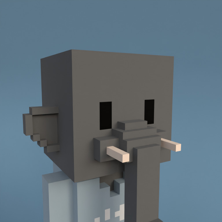 Meebit #3328 — Portrait