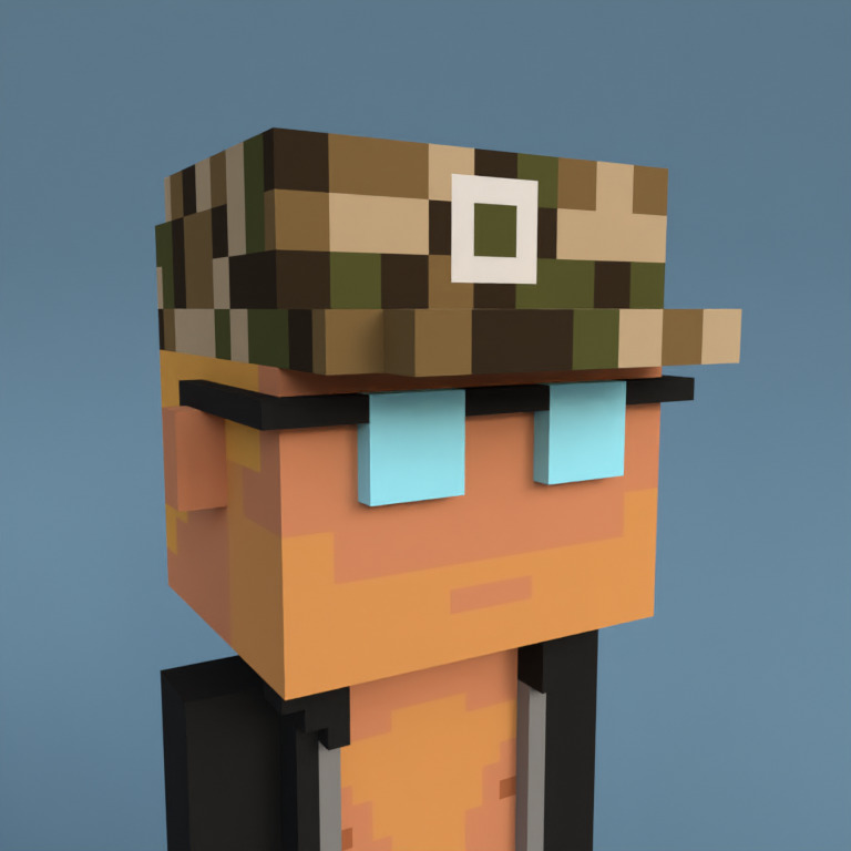 Meebit #3329 — Portrait