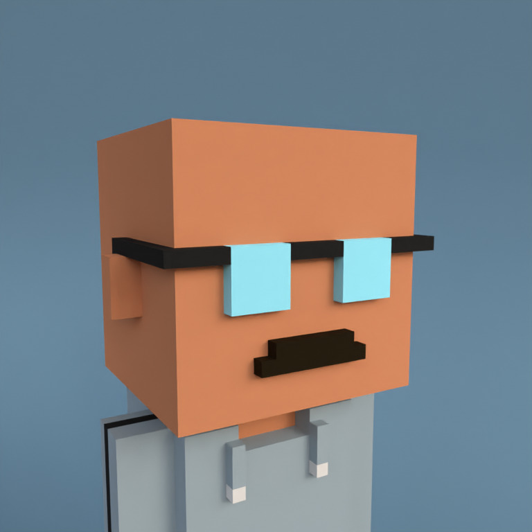 Meebit #3330 — Portrait