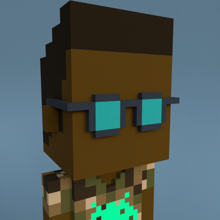 Meebit #3332 — Portrait