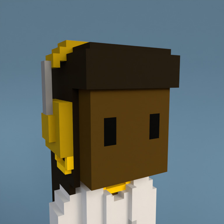 Meebit #3342 — Portrait