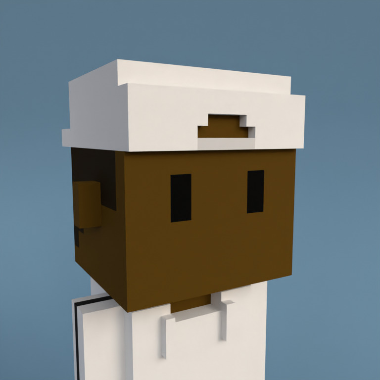 Meebit #3346 — Portrait