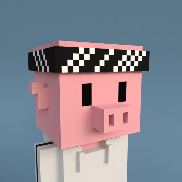 Meebit #3349 — Portrait