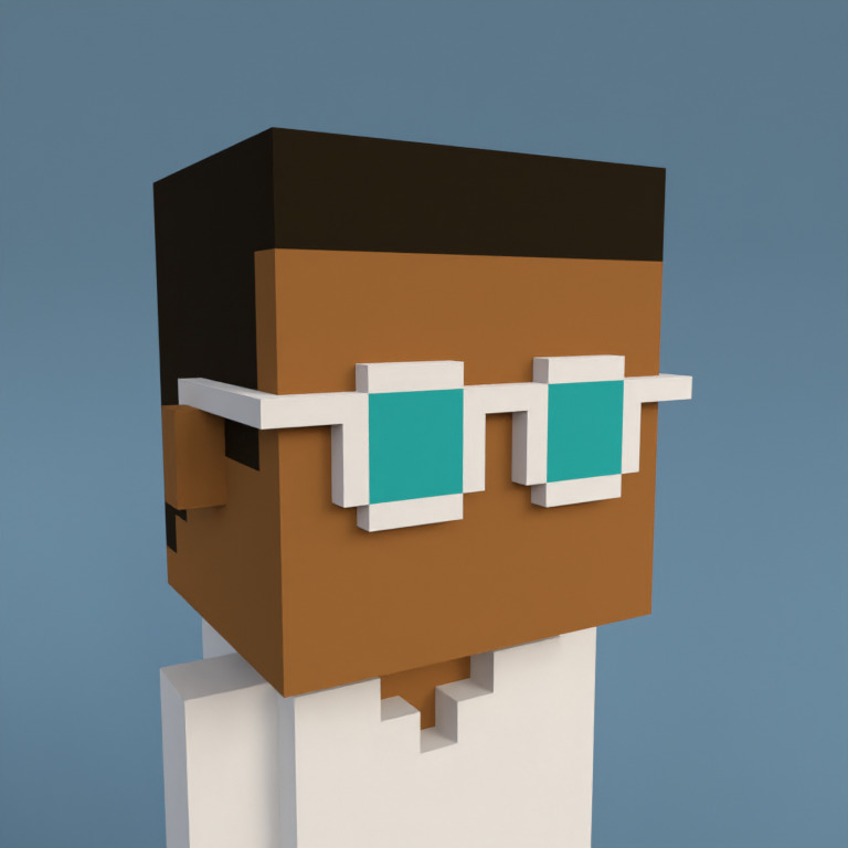 Meebit #3353 — Portrait