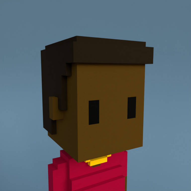Meebit #3358 — Portrait
