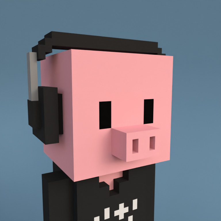 Meebit #3363 — Portrait