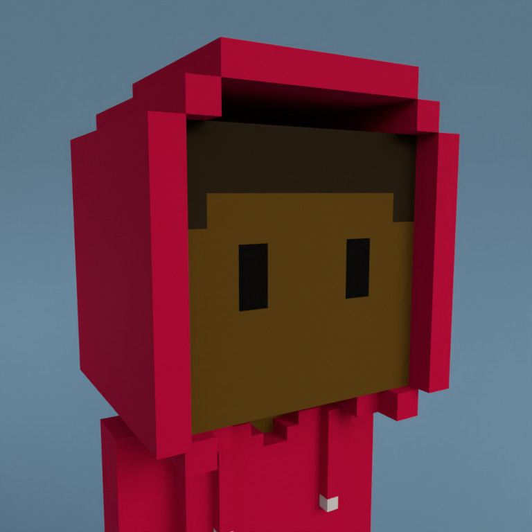 Meebit #3369 — Portrait