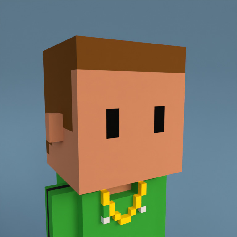 Meebit #3373 — Portrait