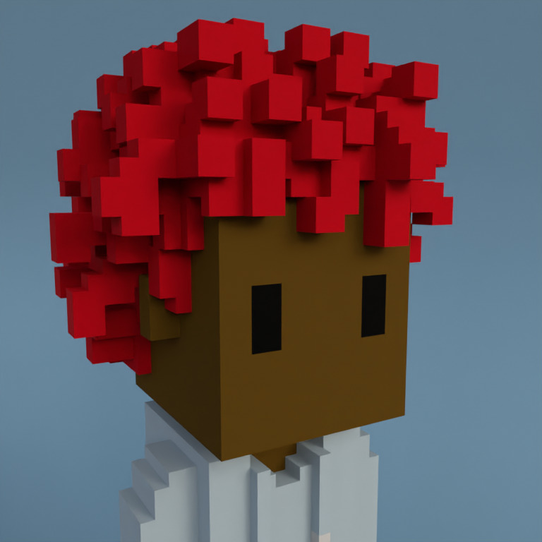 Meebit #3374 — Portrait
