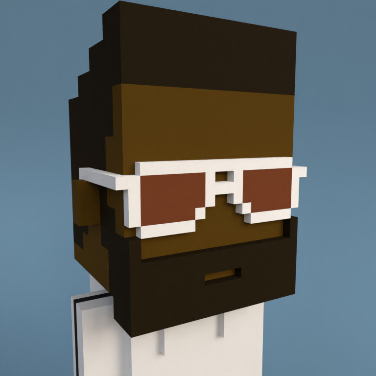 Meebit #3376 — Portrait