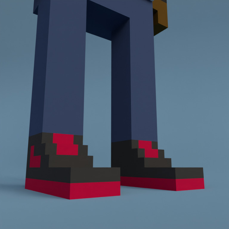 Meebit #3376 — Shoes