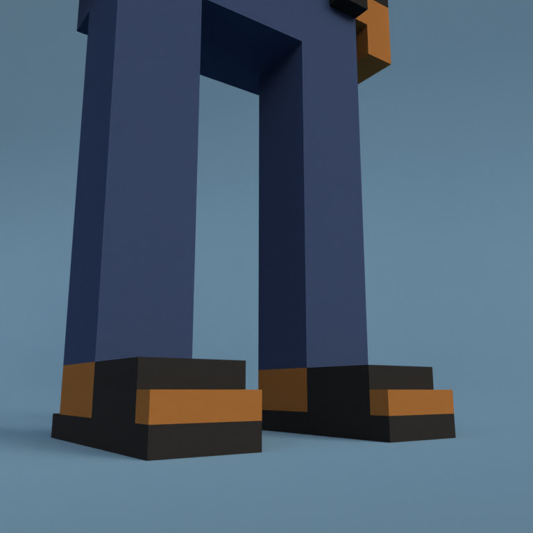 Meebit #3377 — Shoes