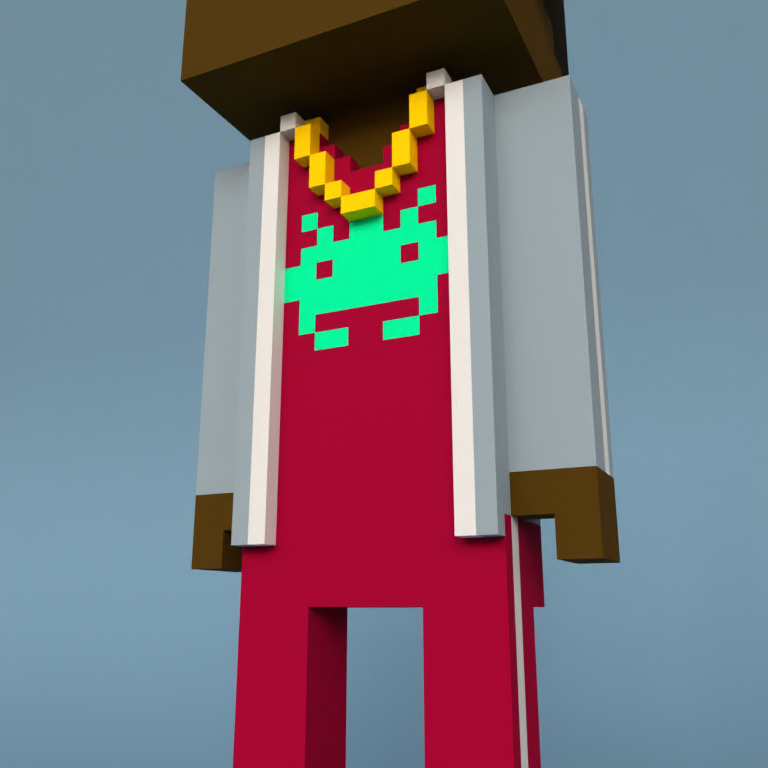 Meebit #3381 — Outfit