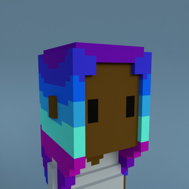 Meebit #3383 — Portrait