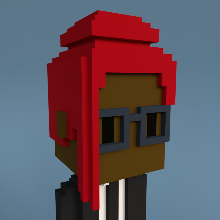 Meebit #3386 — Portrait
