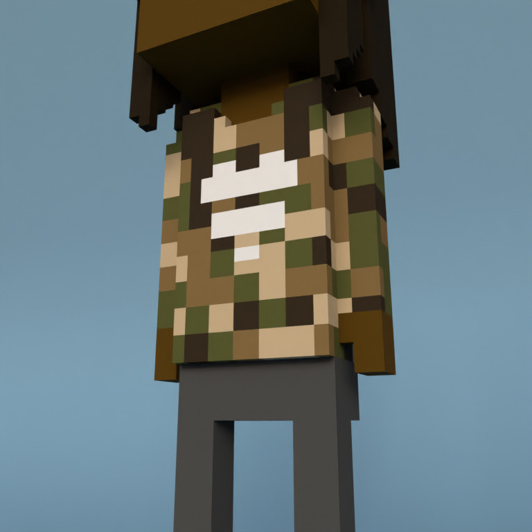 Meebit #3389 — Outfit