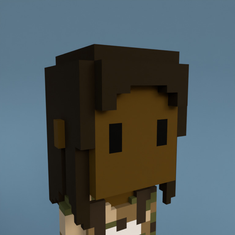 Meebit #3389 — Portrait