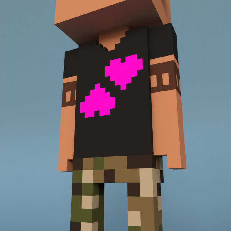 Meebit #3391 — Outfit