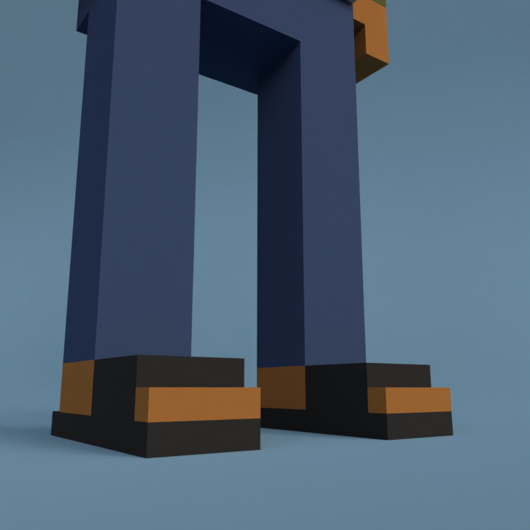 Meebit #3392 — Shoes