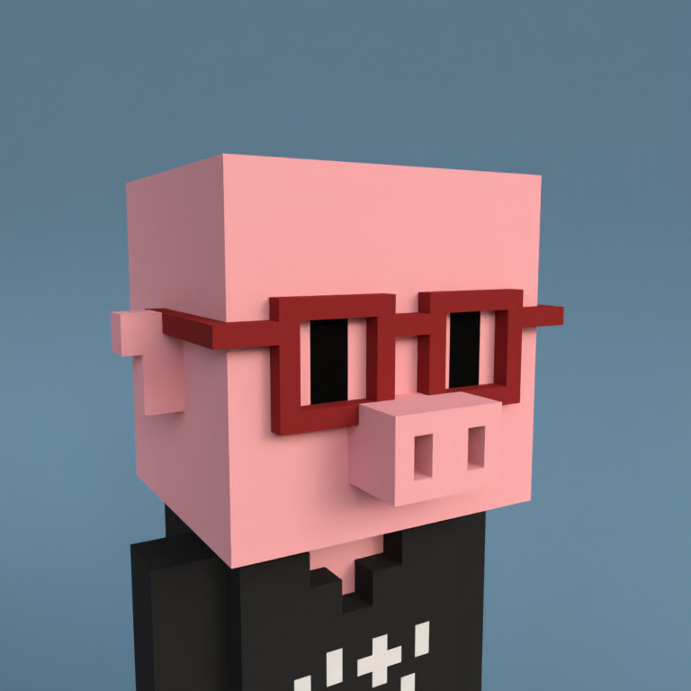 Meebit #3393 — Portrait