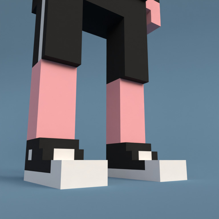 Meebit #3393 — Shoes