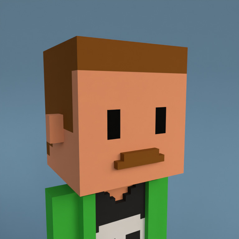 Meebit #3394 — Portrait