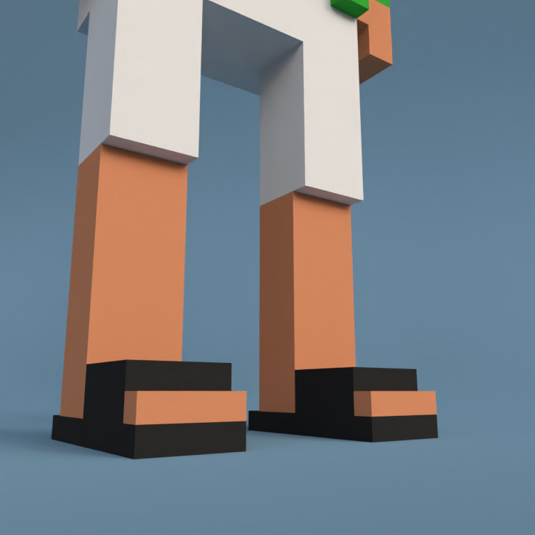 Meebit #3394 — Shoes