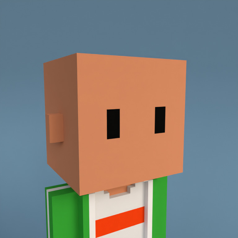 Meebit #3397 — Portrait