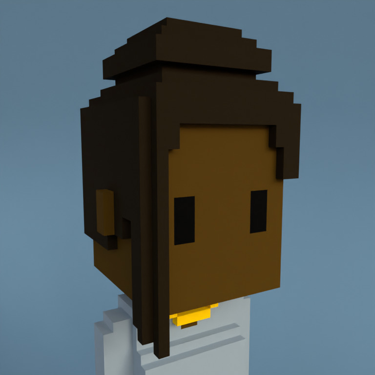 Meebit #3398 — Portrait
