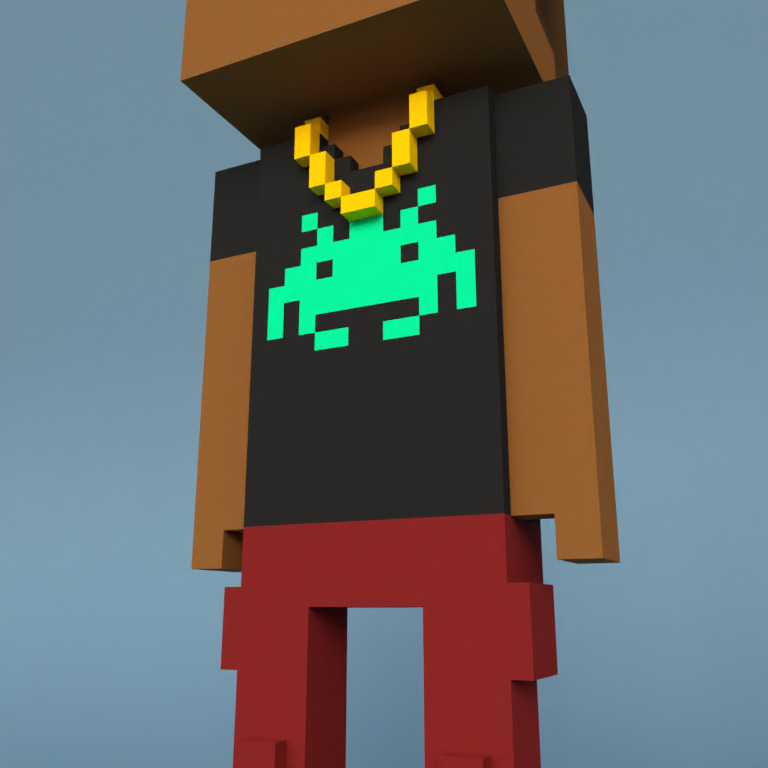 Meebit #3400 — Outfit